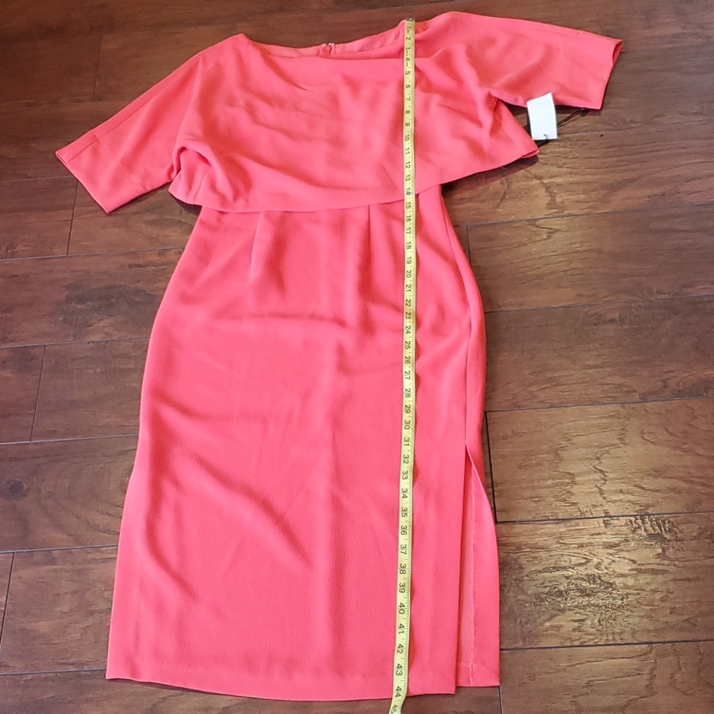 SOLD NWT Adrianna Papell cameron coral dress - Picture 9 of 9